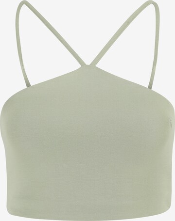 OCEANSAPART - Soutien Bustier Soutien de desporto 'Cruz' em verde: frente