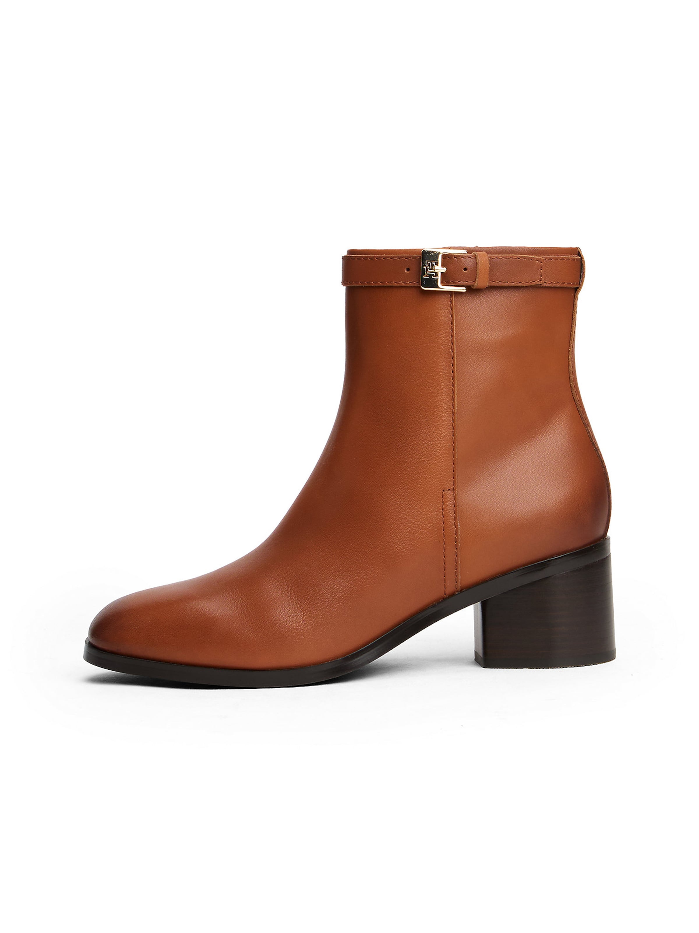 Bottines TOMMY HILFIGER en marron : devant