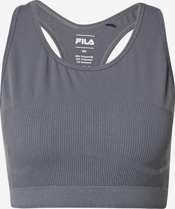 FILA Bustier Sport-BH 'CISNA' in Grau: predná strana