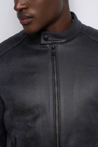 Salsa Jeans Tussenjas in XXL in de kleur Blauw, Productweergave