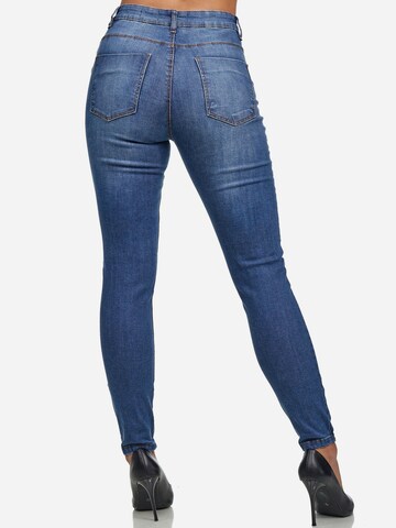 Tazzio Skinny Jeans 'F101' in Blau