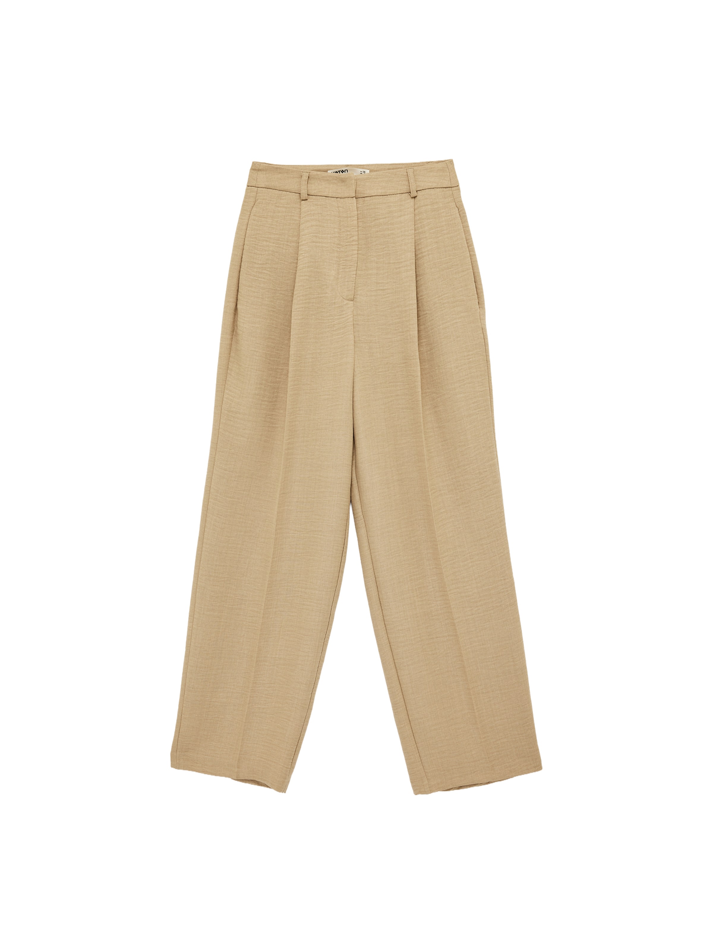Koton Pleat-front trousers in 32/Regular in Khaki, Item view