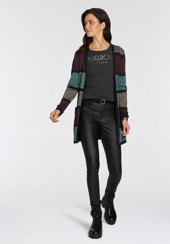 MELROSE Knit Cardigan in Black