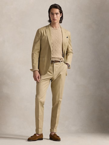 Coupe regular Veste de costume Polo Ralph Lauren en beige
