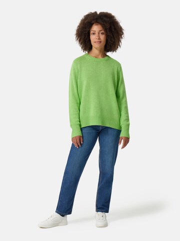 Pull-over oversize CASH-MERE.CH en vert