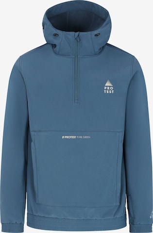 PROTEST Sportjas 'PRTGALAXY' in Blauw: voorkant