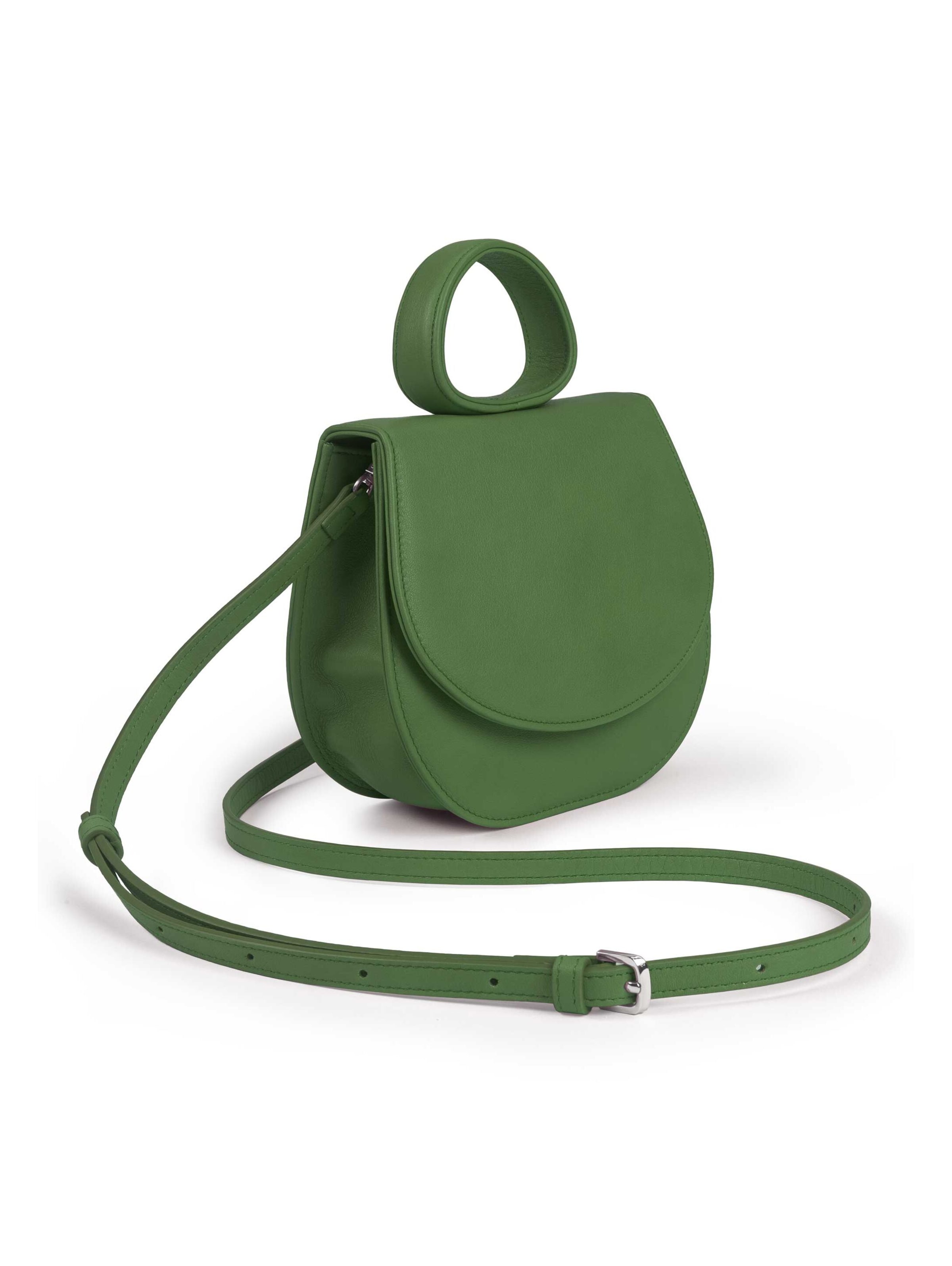 Gretchen Shoulder Bag 'Ebony' in Green