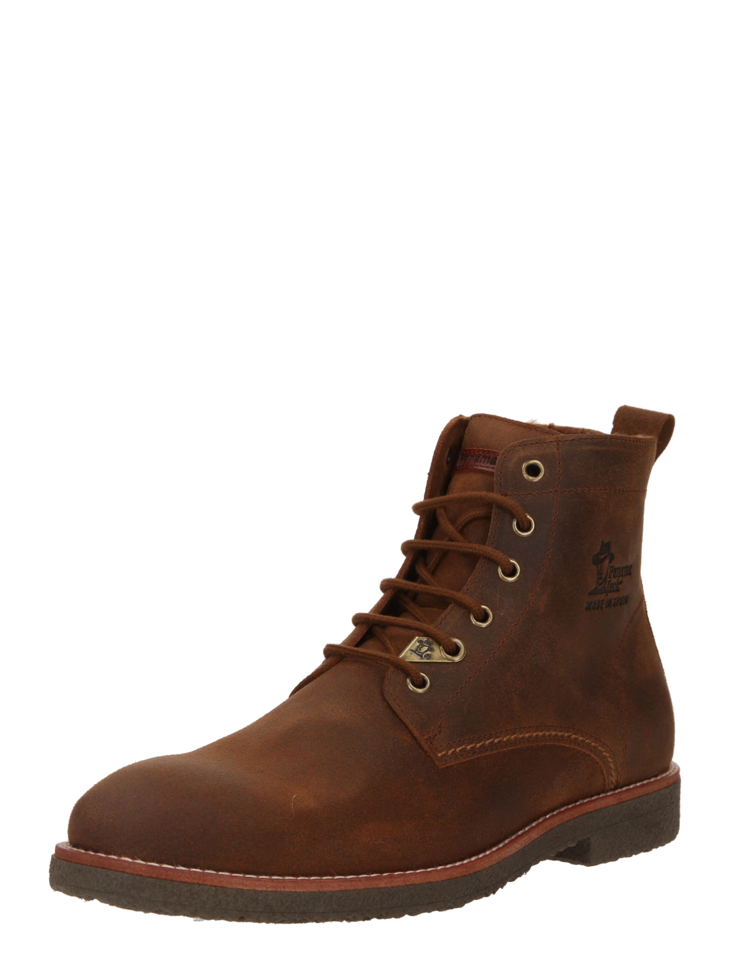 PANAMA JACK Lace-Up Boots 'Glasgow Igloo C28' in Brown: front