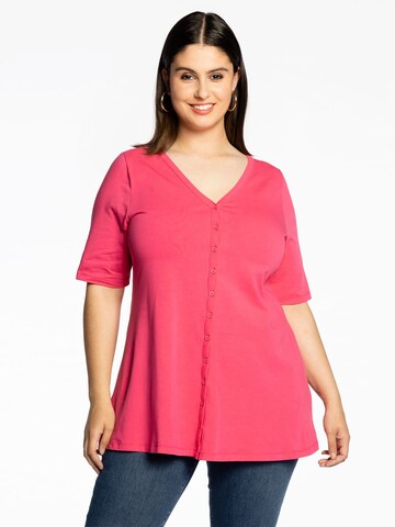 Yoek Tunic in Pink: front