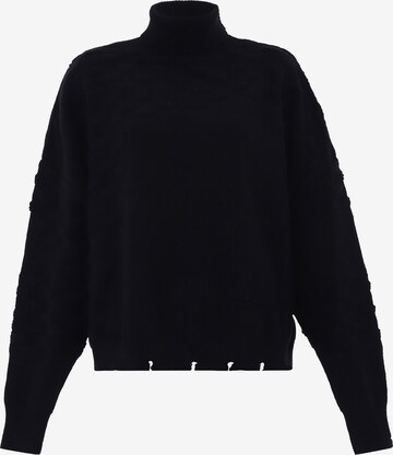 Pull-over FENIA en noir : devant