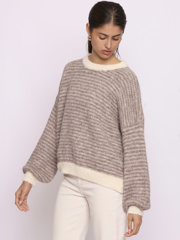 Lilavie Strickpullover ' Aleaa ' in Beige