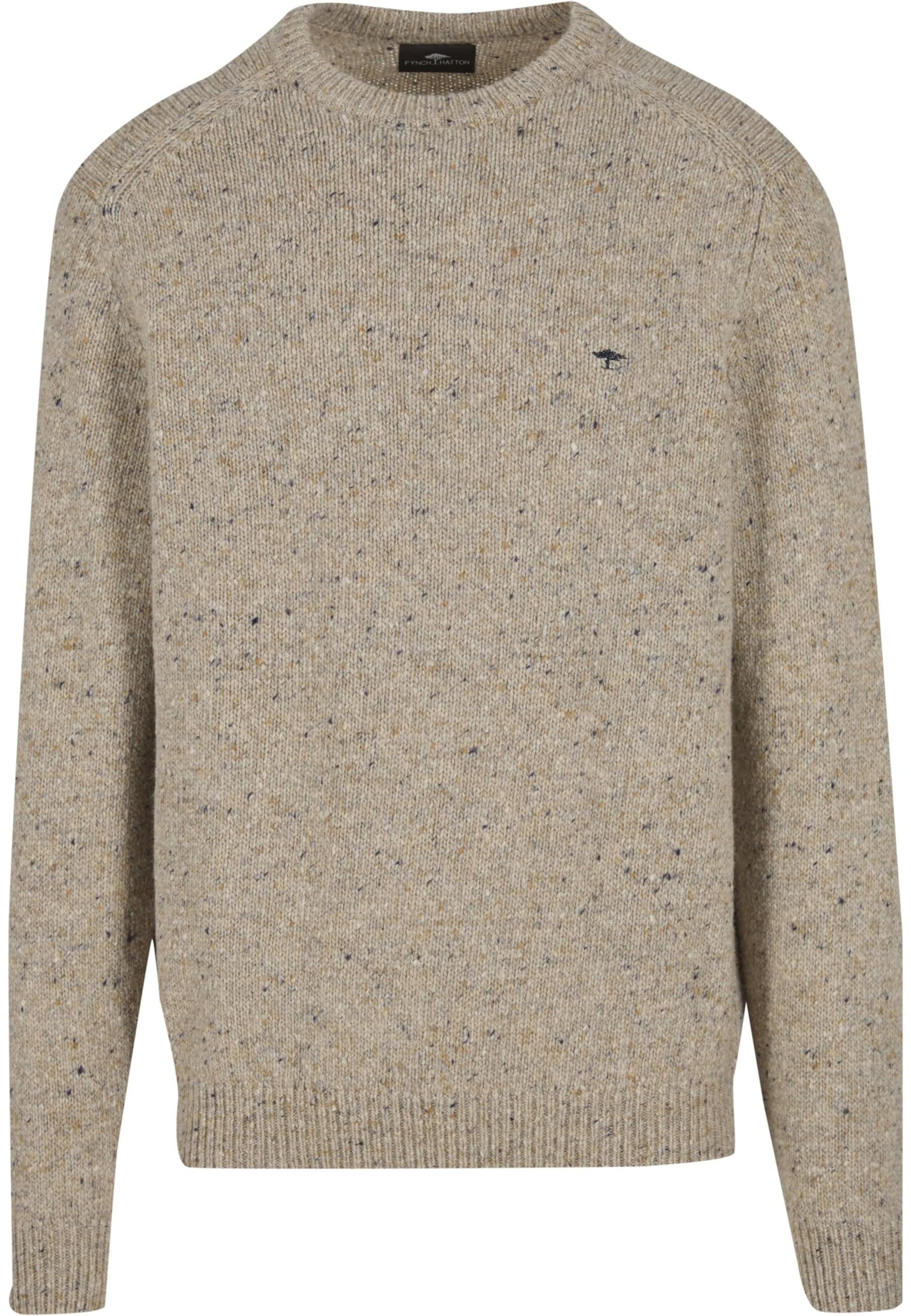 FYNCH-HATTON Sweater in Beige: front