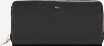 MANGO Portemonnaie 'MARTES' in Schwarz: Vorderseite