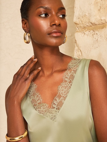 love & roses Top in Grün