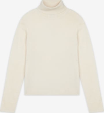 balta JUST CASHMERE Megztinis 'Ava': priekis