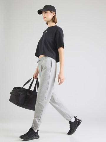 UNDER ARMOUR Tapered Sports trousers in Grey