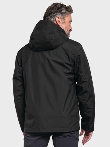 Schöffel Outdoor jacket in Black