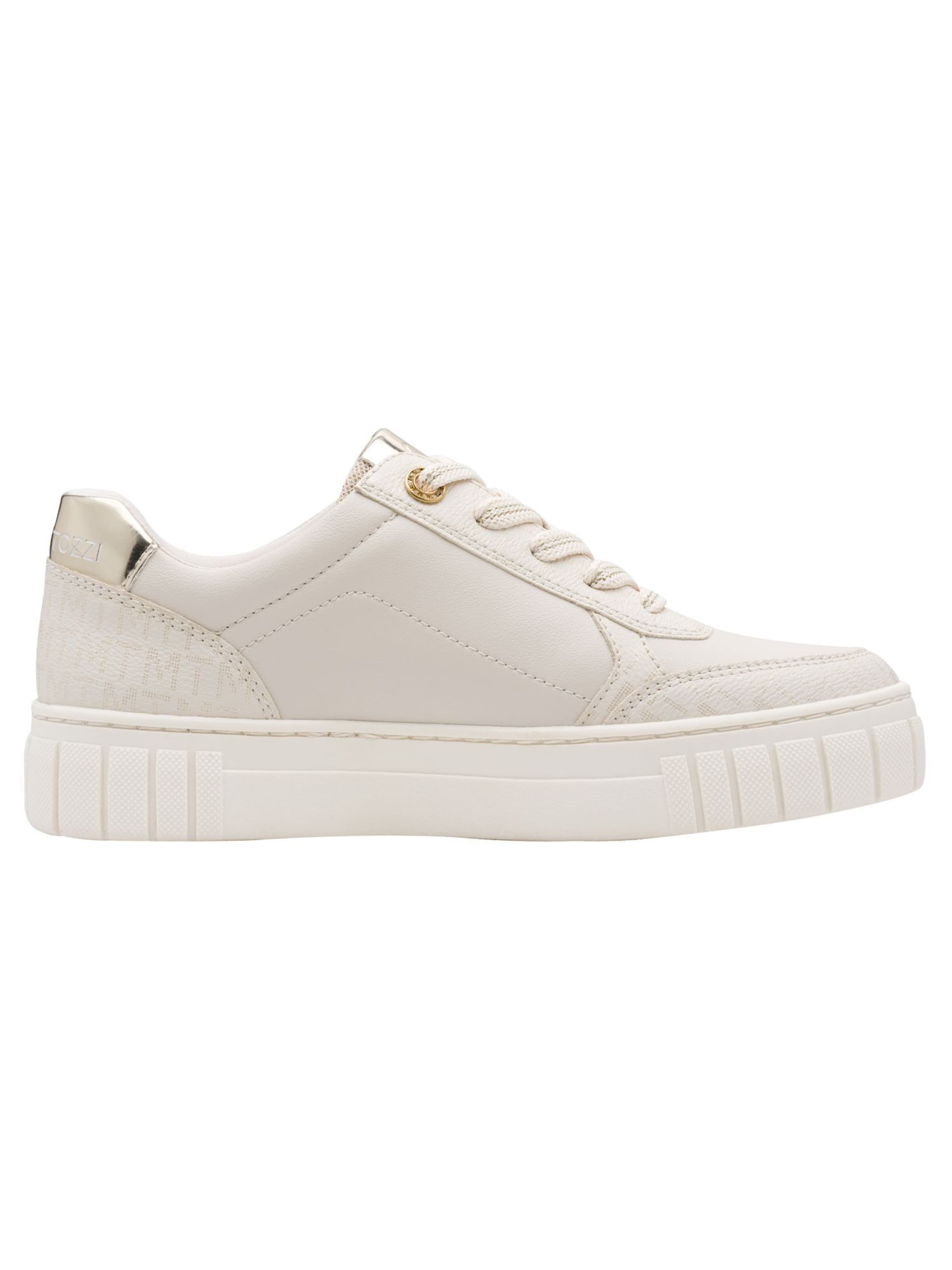 MARCO TOZZI Sneakers laag in Beige