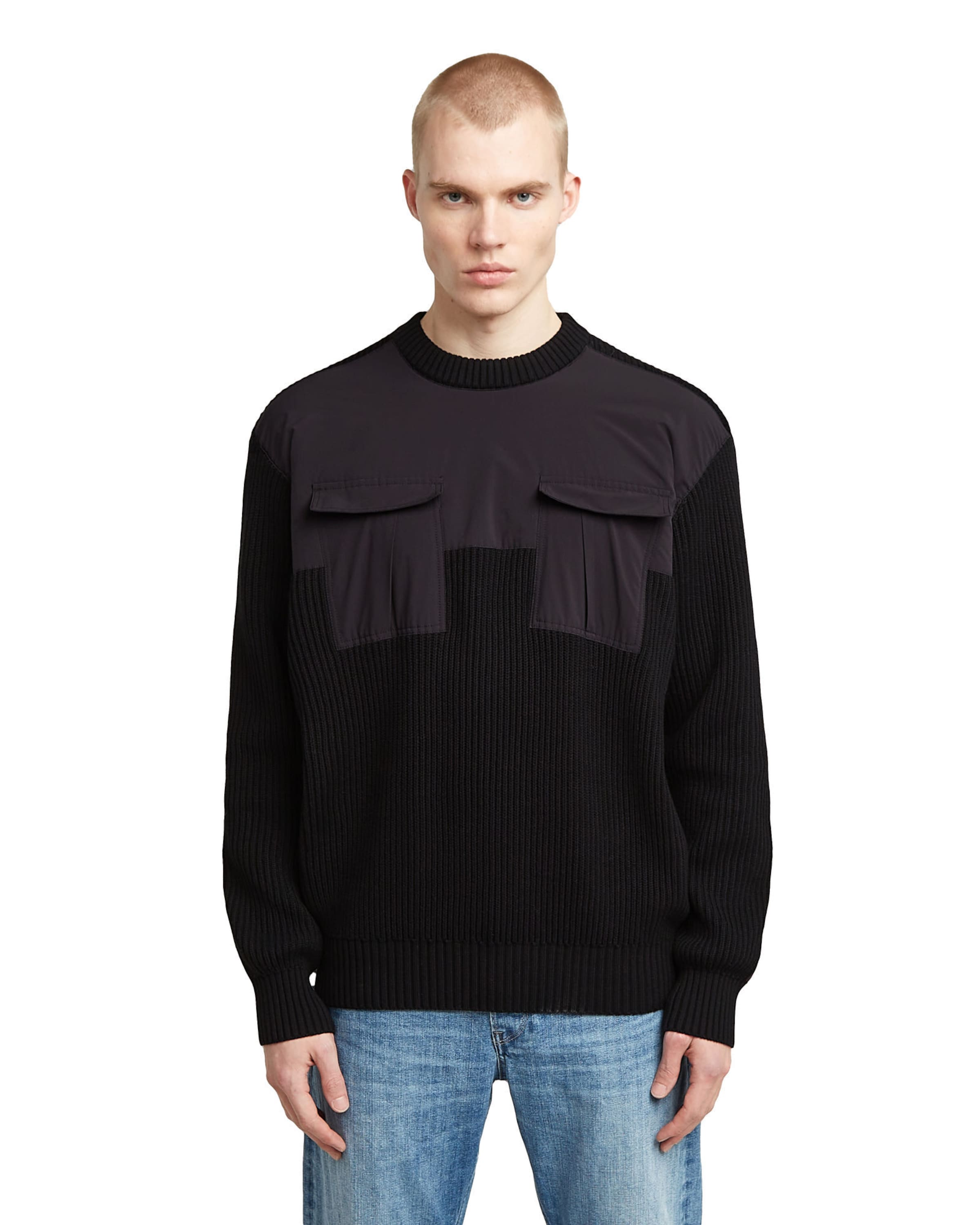G-STAR Sweater in Black: front
