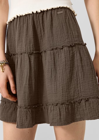 Jupe QS en marron