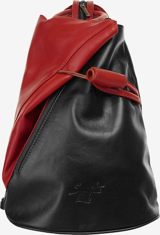 Samantha Look Rucksack in Rot: Vorderseite
