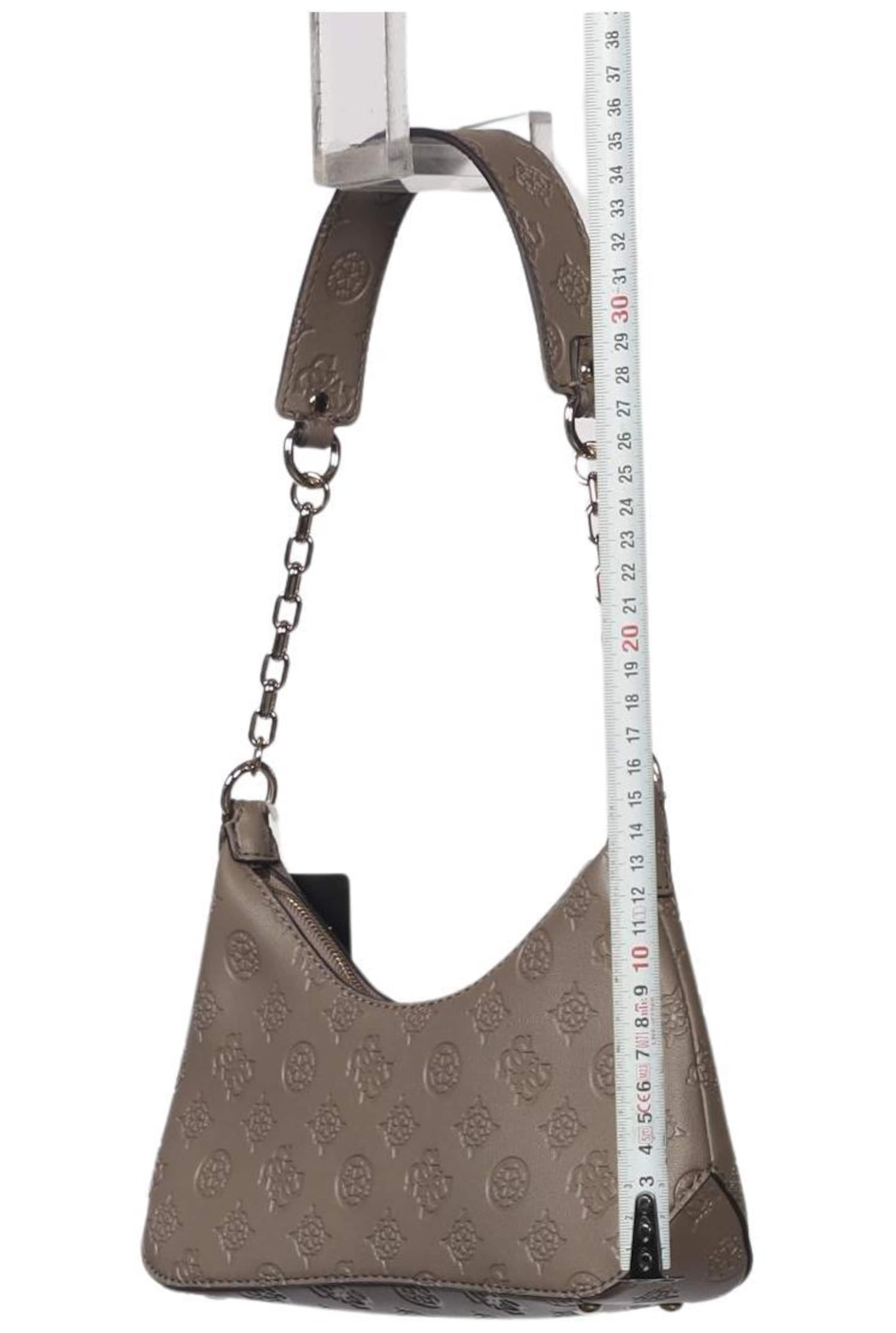 GUESS Handtasche klein Leder One Size in Grau