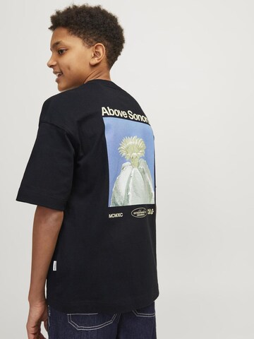T-Shirt 'Casablanca' Jack & Jones Junior en noir : devant