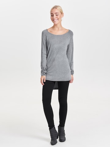 ONLY Pullover 'Mila' in Grau