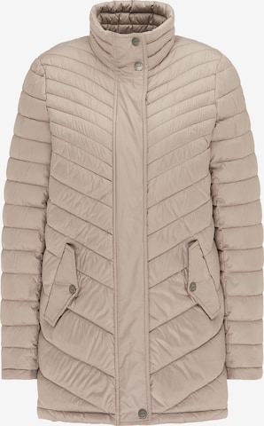 DreiMaster Klassik Winter Coat in Grey: front