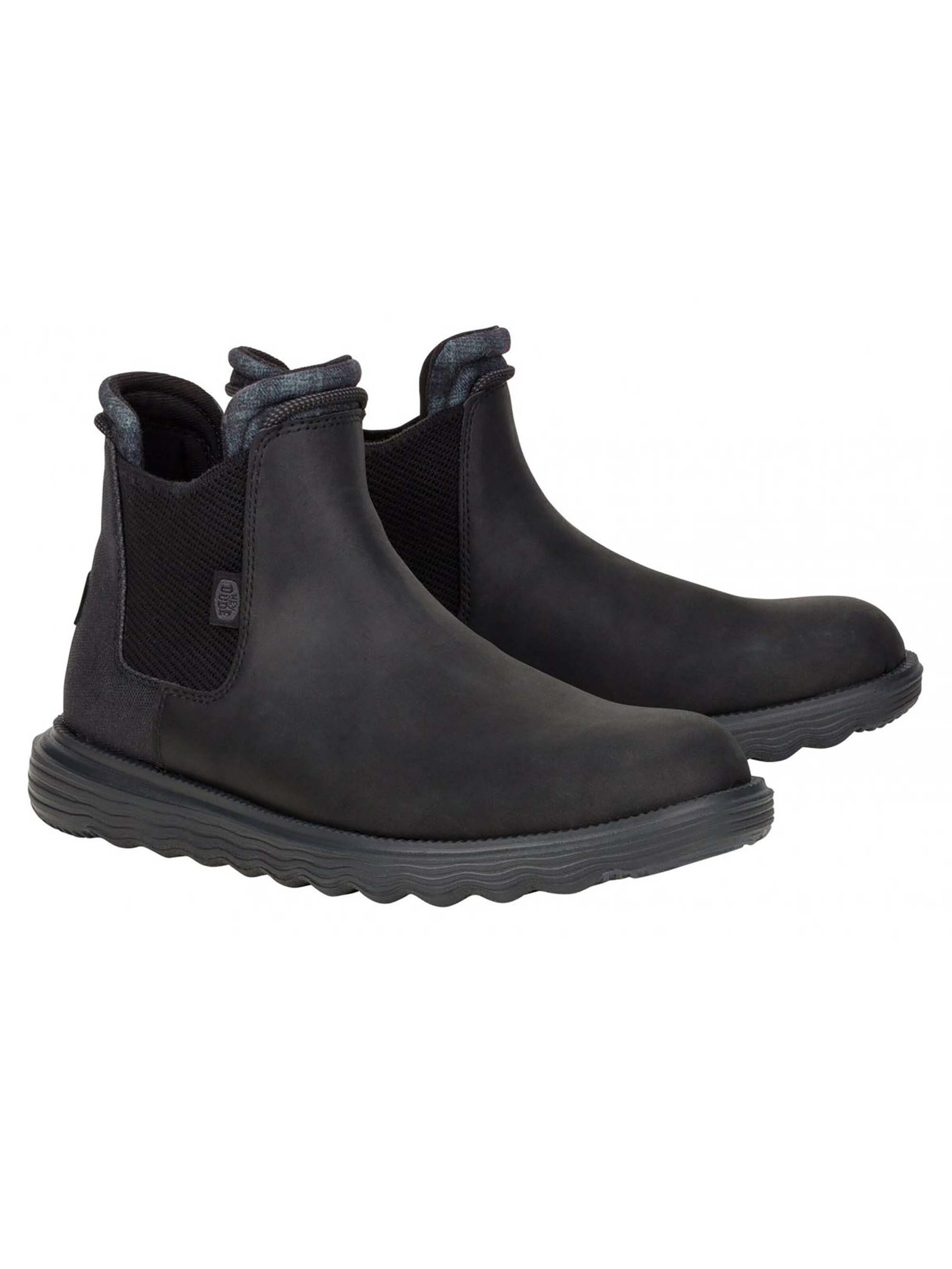 HEY DUDE Chelsea boots in Zwart