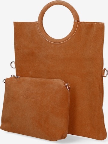 Borsa a mano 'Zelia' di Gave Lux in marrone: frontale