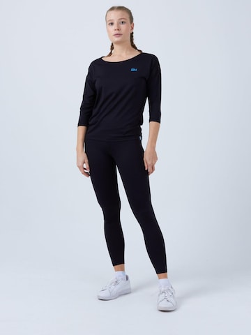 Maglia funzionale '3/4 Loose Fit' di SPORTKIND in nero: frontale