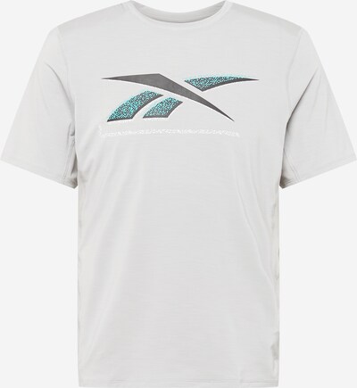 Reebok Sport Toiminnallinen paita värissä harmaa / jade / musta / valkoinen, Tuotenäkymä