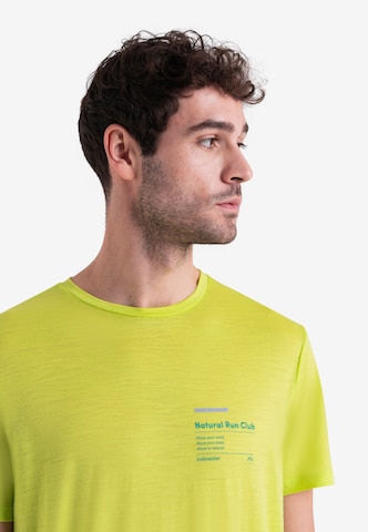 ICEBREAKER Funkční tričko 'Tech Lite III' – žlutá
