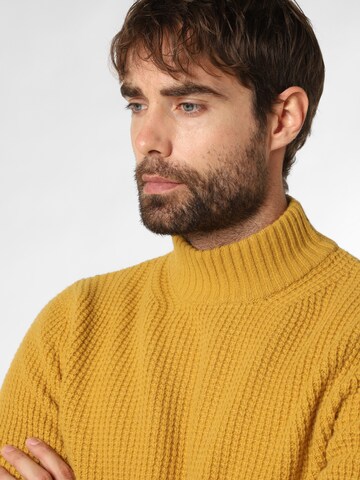 Nils Sundström Pullover in Gelb