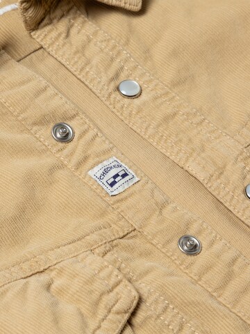 Checker Regular fit Overhemd ' Dynasty Cord ' in Beige