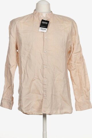 HUGO Button Up Shirt in M in Beige: front