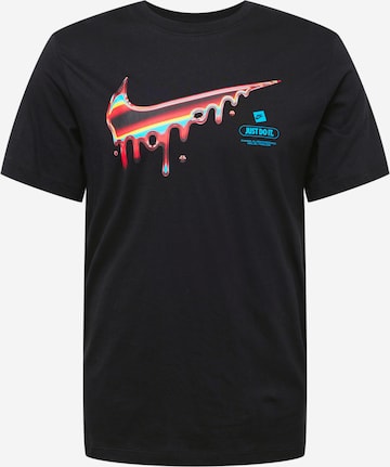 Nike Sportswear T-Shirt in Schwarz: predná strana