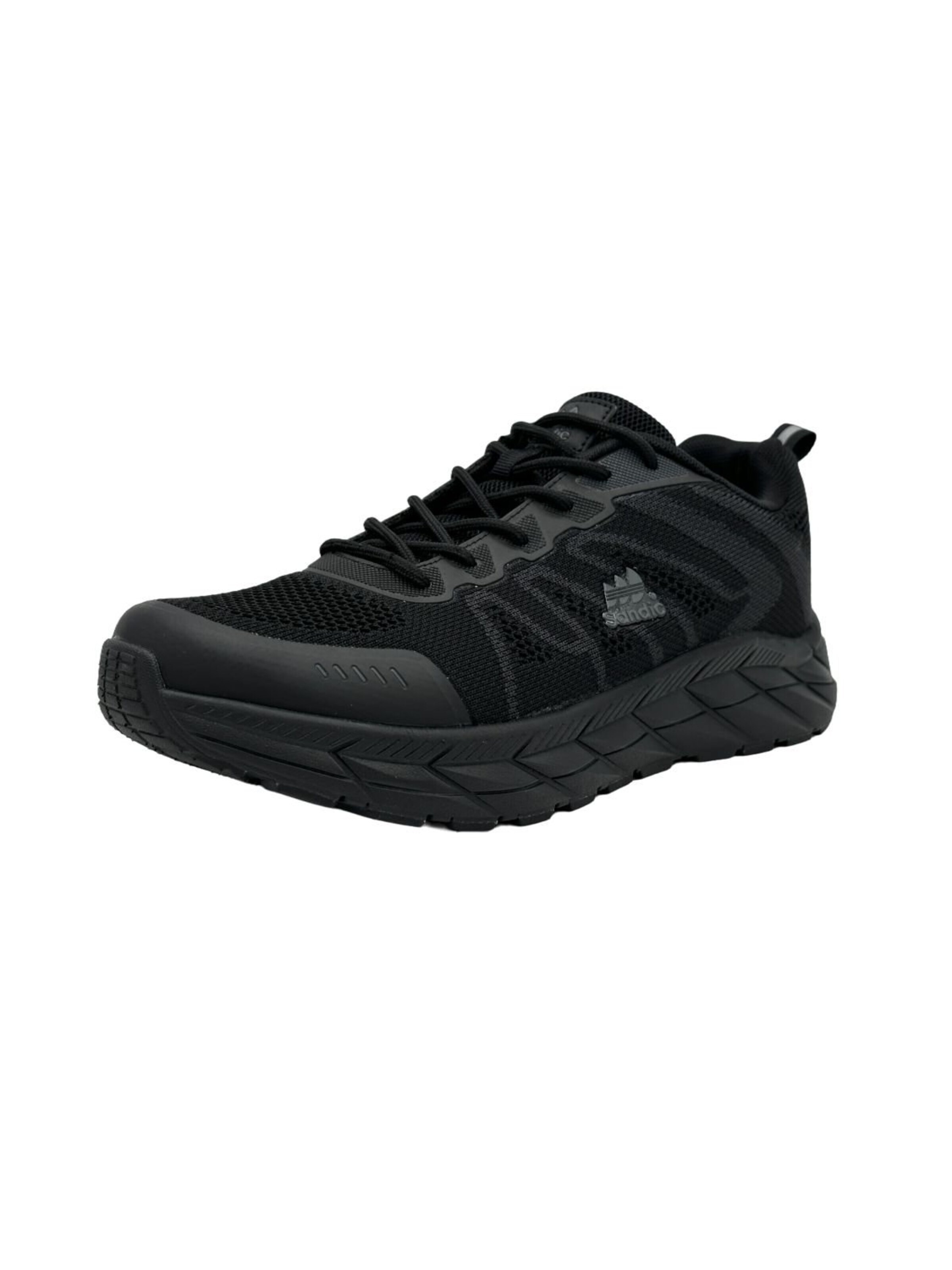 Nowaland Sneaker low 'Leichter atmungsaktiver Sportschuh'‌‌‌‌‌ in Schwarz: Vorderseite