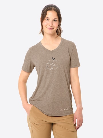 VAUDE Funktionsshirt 'Skomer III' in Beige