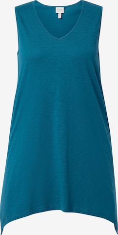 Ulla Popken Shirt in Blau: Vorderseite