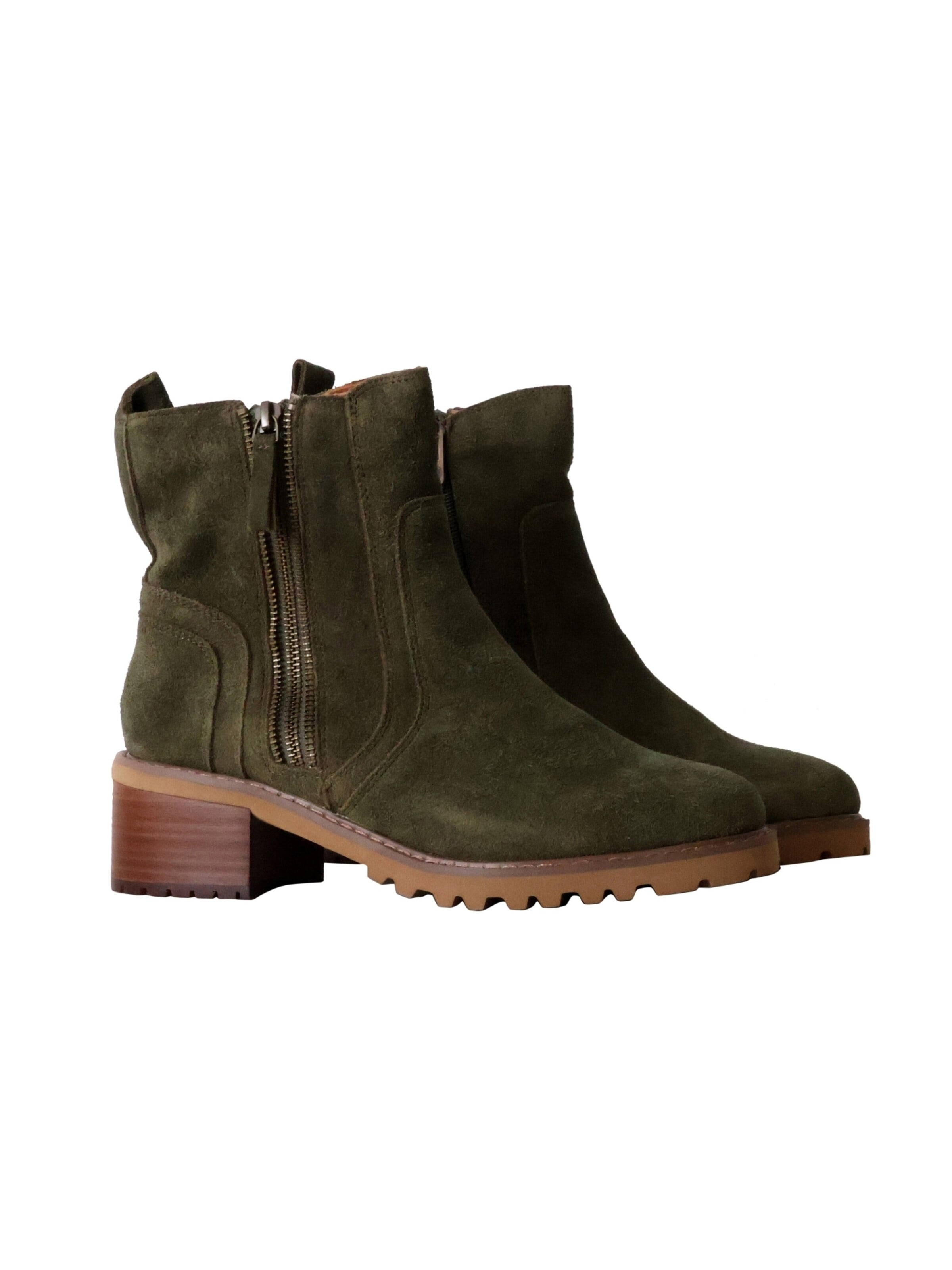 Bottines Emilie Karston en vert