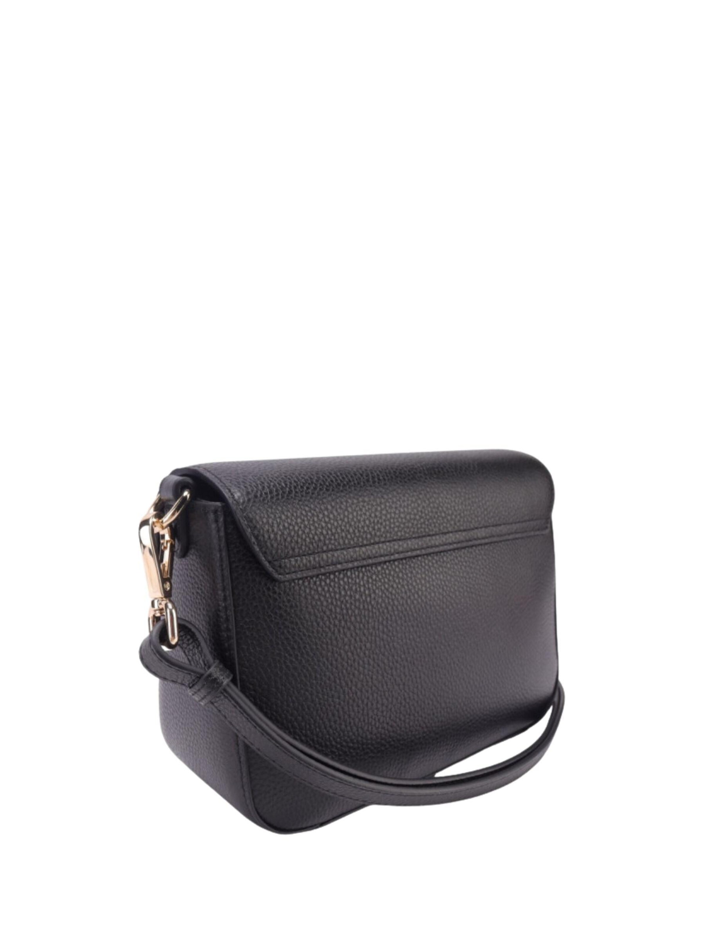 MAC DOUGLAS Handtas 'Mac Douglas Sacs À Main S Cancun Alba Cuir Noir' in Zwart