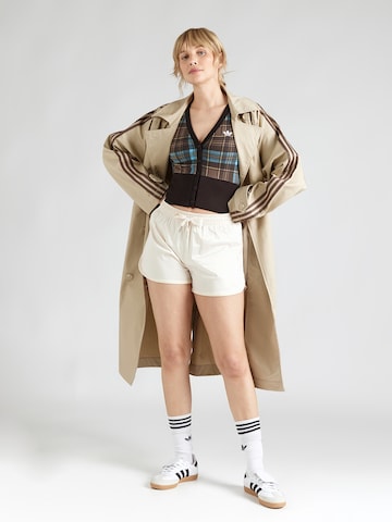 ADIDAS ORIGINALS Normalny krój Spodnie 'PEARL' w kolorze biały