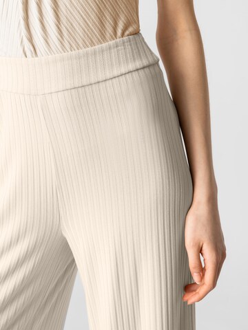 Les Lunes Wide Leg Hose 'Michelle' in Weiß
