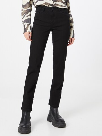 b.young Slimfit Jeans 'Lola' in Zwart: voorkant