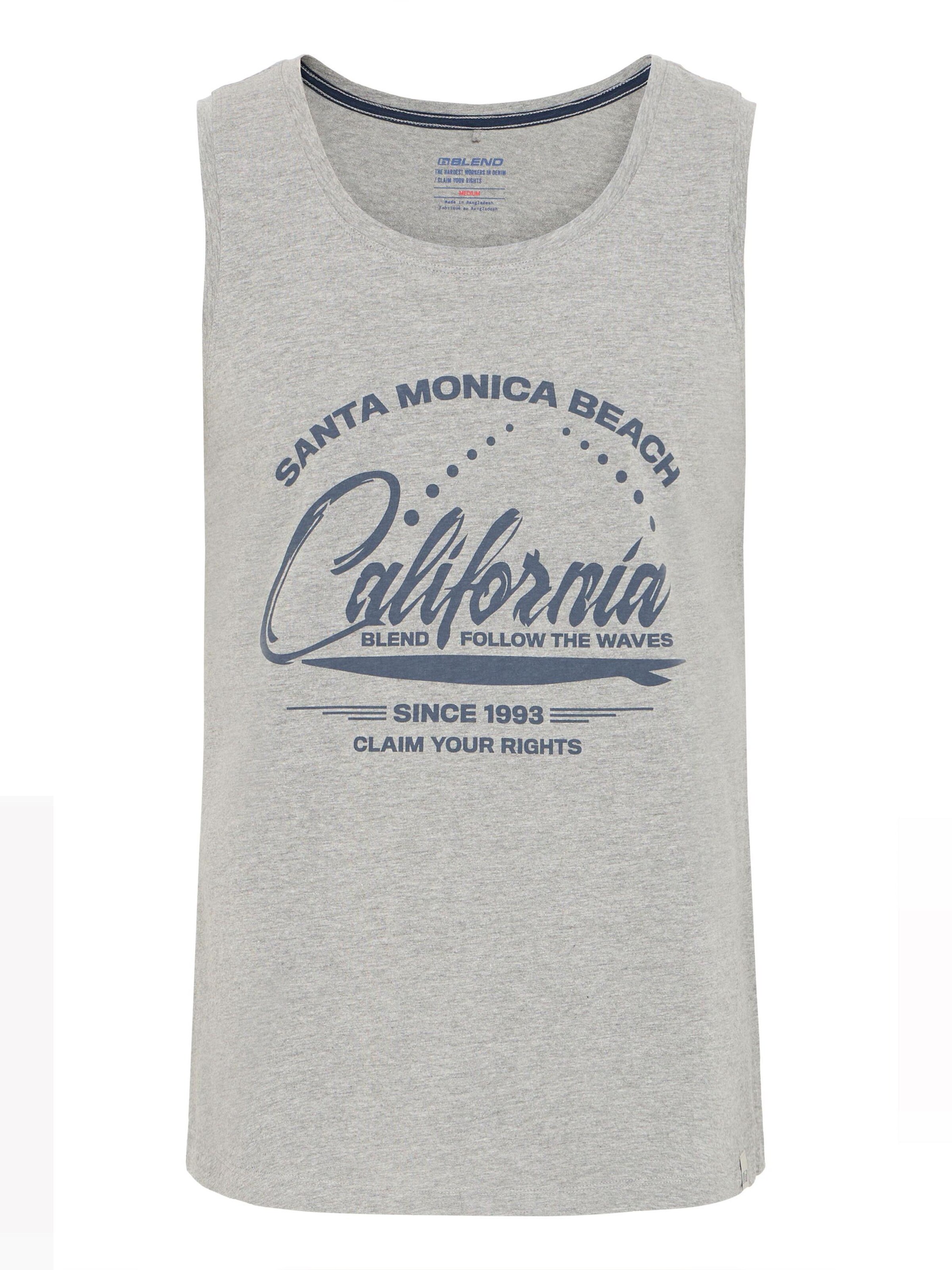 Maglietta 'GALIFO' di BLEND in grigio: frontale