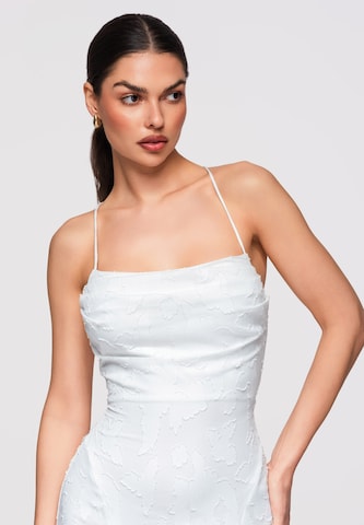 Ombre Evening dress 'LA-OM-DLR307' in White
