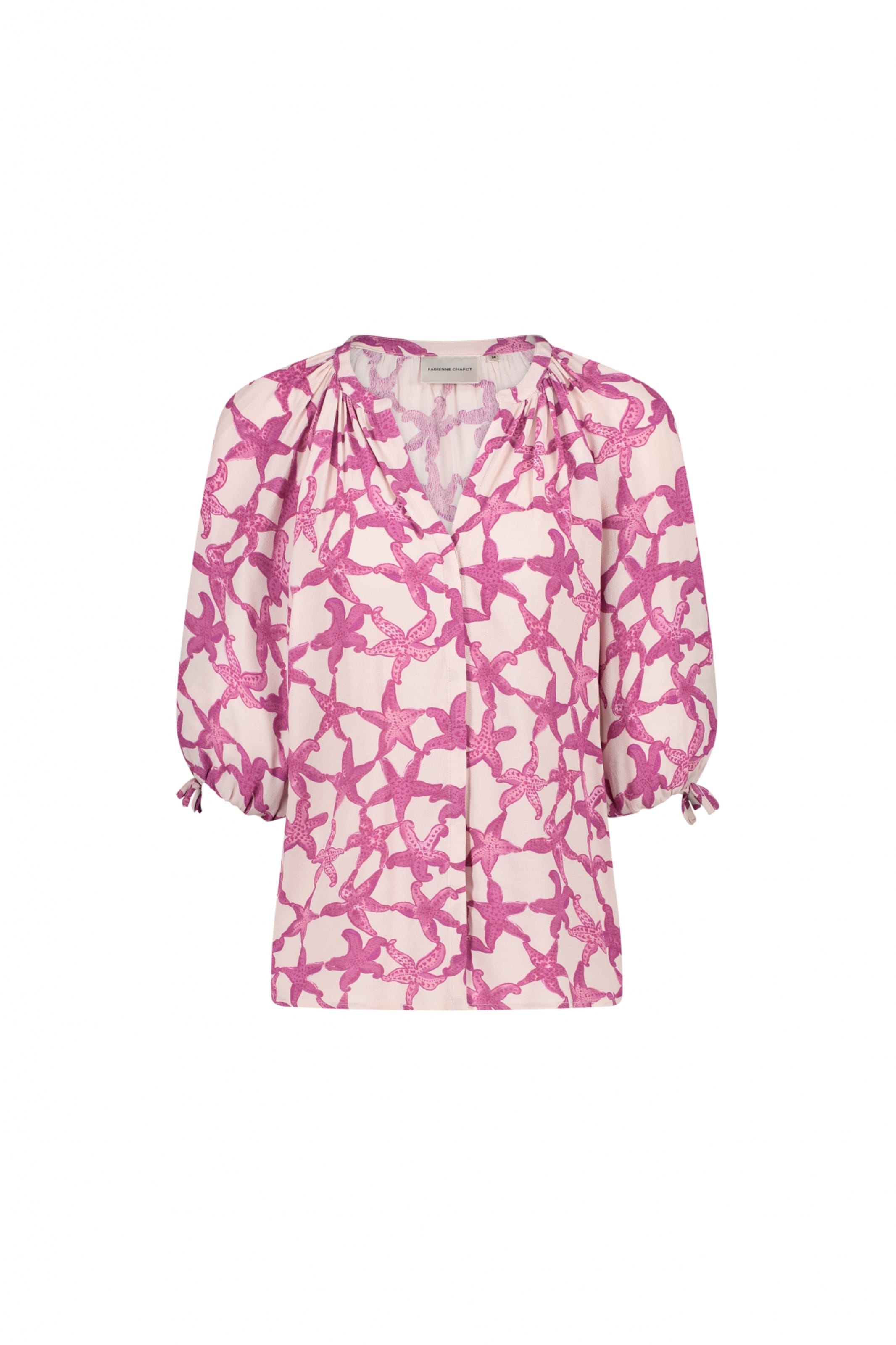 Chemisier Fabienne Chapot en rose : devant