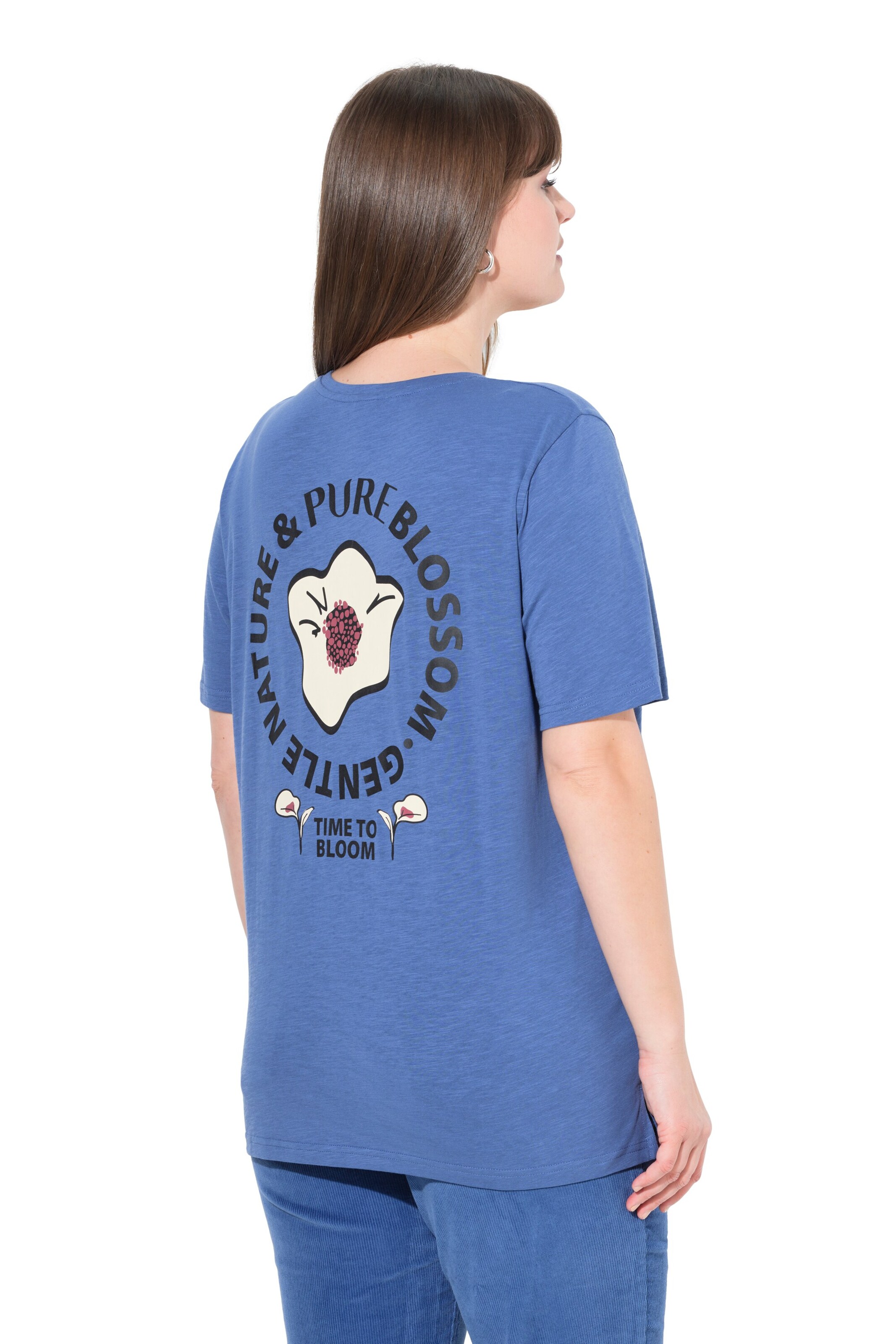 Ulla Popken Shirt in Blauw